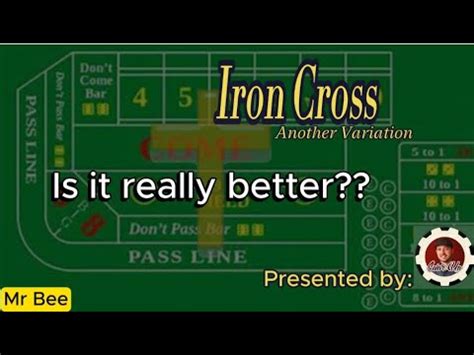 iron cross craps|color up craps strategy.